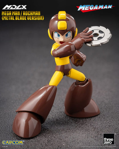 THREEZERO - Mega Man MDLX Action Figure Mega Man / Rockman (Metal Blade Version)