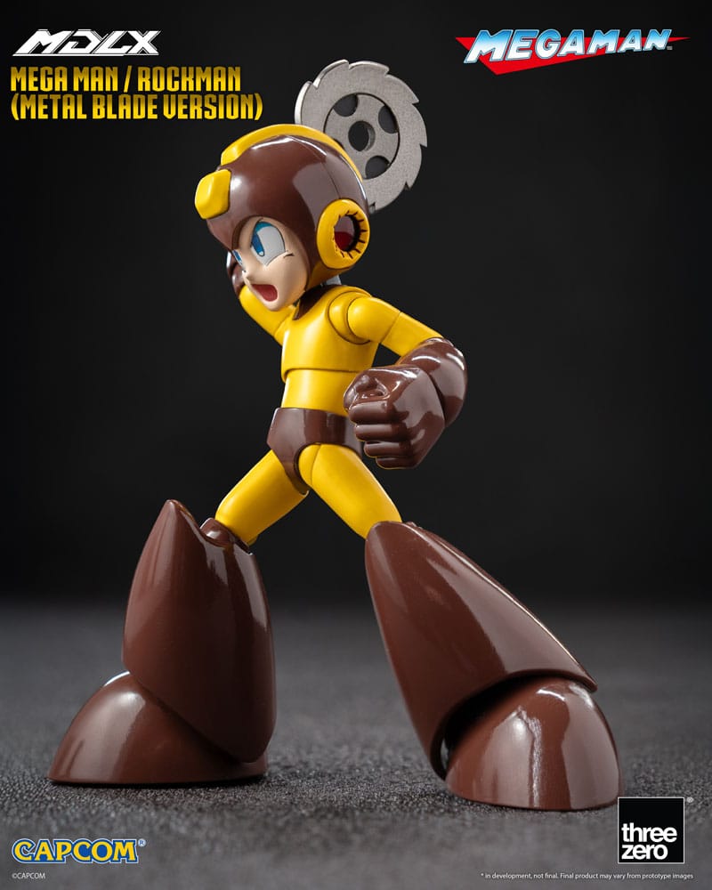 THREEZERO - Mega Man MDLX Action Figure Mega Man / Rockman (Metal Blade Version)