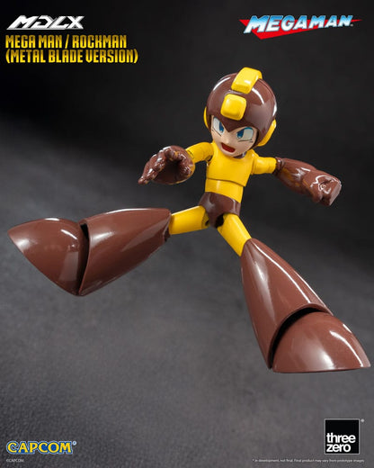 THREEZERO - Mega Man MDLX Action Figure Mega Man / Rockman (Metal Blade Version)