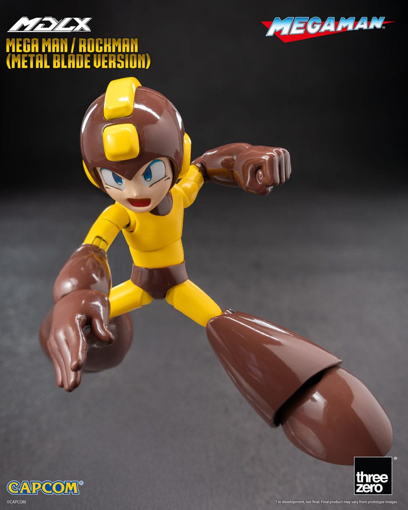 THREEZERO - Mega Man MDLX Action Figure Mega Man / Rockman (Metal Blade Version)