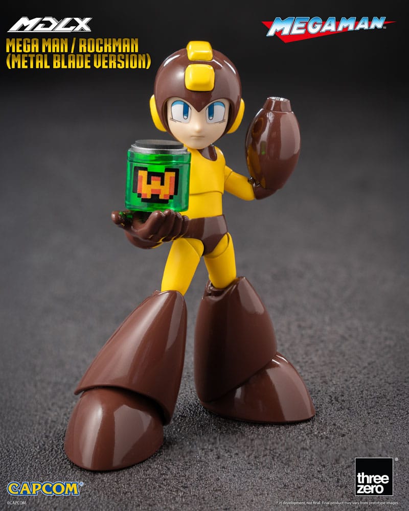 THREEZERO - Mega Man MDLX Action Figure Mega Man / Rockman (Metal Blade Version)