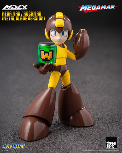 THREEZERO - Mega Man MDLX Action Figure Mega Man / Rockman (Metal Blade Version)