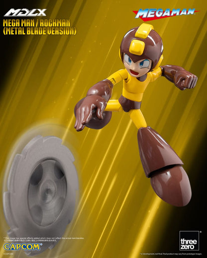 THREEZERO - Mega Man MDLX Action Figure Mega Man / Rockman (Metal Blade Version)
