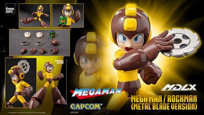 THREEZERO - Mega Man MDLX Action Figure Mega Man / Rockman (Metal Blade Version)