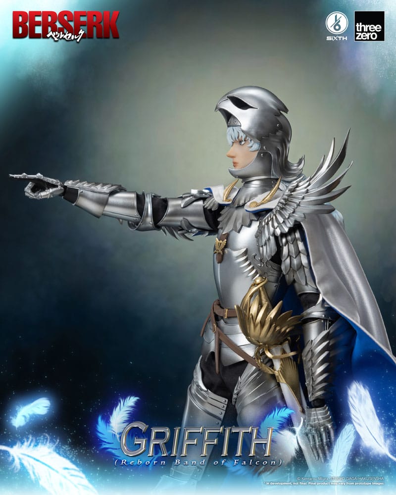 THREEZERO - Berserk Action Figure 1/6 Griffith (Reborn Band of Falcon) Deluxe Edition