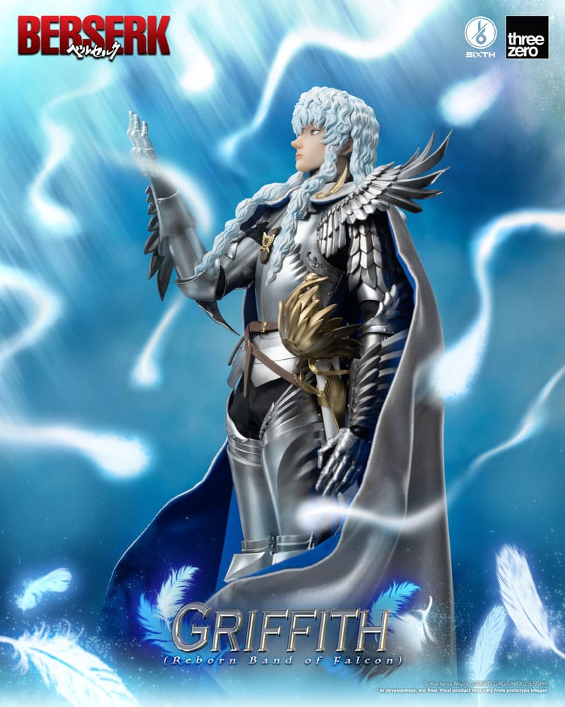 THREEZERO - Berserk Action Figure 1/6 Griffith (Reborn Band of Falcon) Deluxe Edition