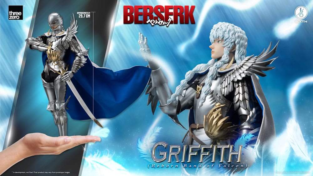 THREEZERO - Berserk Action Figure 1/6 Griffith (Reborn Band of Falcon) Deluxe Edition