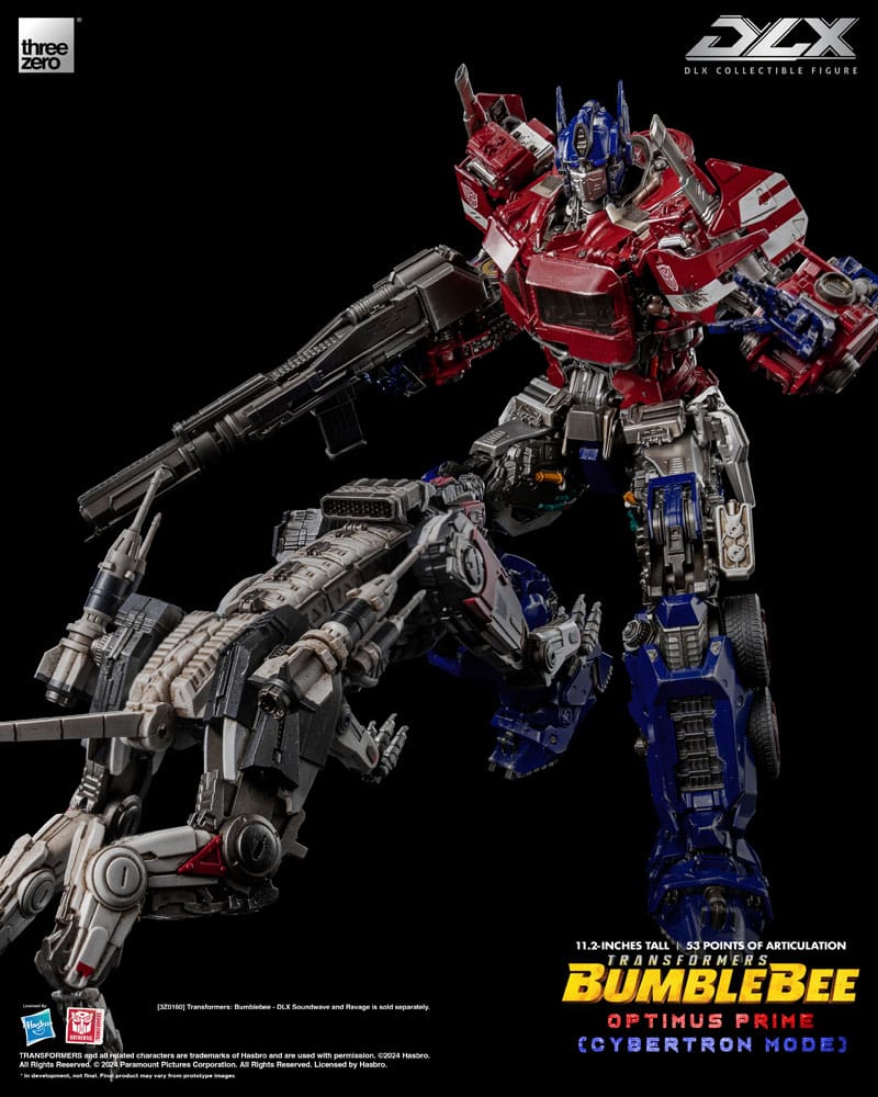 THREEZERO - Transformers: Bumblebee DLX Action Figure 1/6 Optimus Prime (Cybertron Mode)
