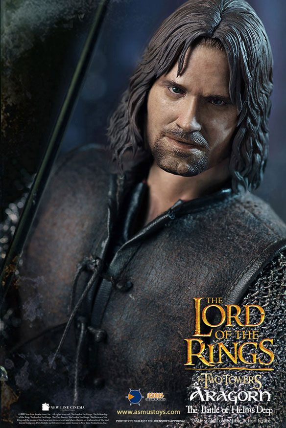 ASMUS TOYS - The Lord of the Rings - Action Figure 1:6 Aragorn at Helm's Deep