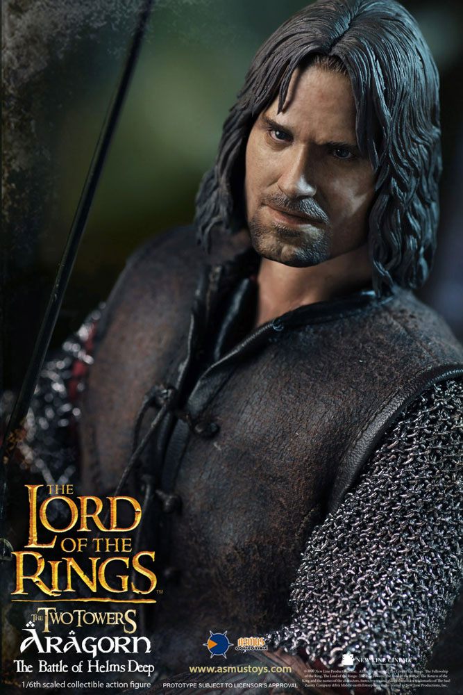 ASMUS TOYS - The Lord of the Rings - Action Figure 1:6 Aragorn at Helm's Deep