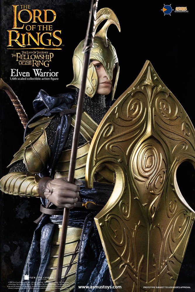 ASMUS TOYS - The Lord of the Rings - Action Figure 1:6 Elven Warrior