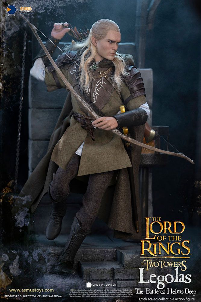 ASMUS TOYS - The Lord of the Rings - The Two Towers Action Figure 1:6 Legolas at Helm's Deep