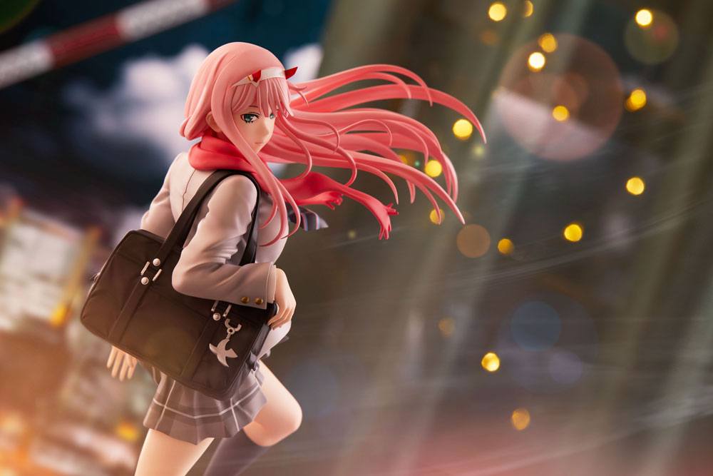 ANIPLEX - Darling in The Franxx Pvc Statue 1:7 Zero Two School Uniform Ver