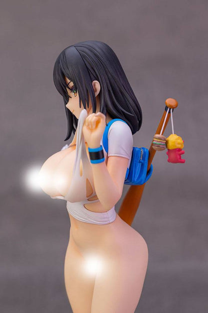 ALPHAMAX- Original Character by Mataro Pvc Statue 1:6 Baseball Girl Light Blue Ver