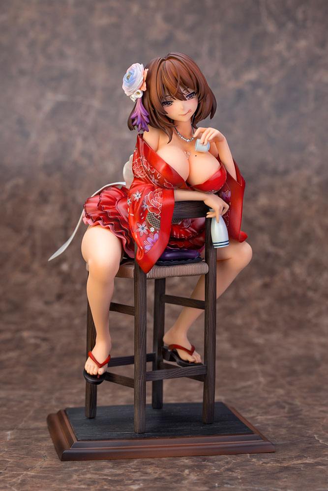 ALPHAMAX- Original Character Pvc Statue 1:6 Kano Ebisugawa illustration by Piromizu Red Ver