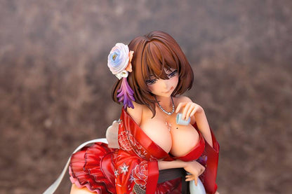 ALPHAMAX- Original Character Pvc Statue 1:6 Kano Ebisugawa illustration by Piromizu Red Ver