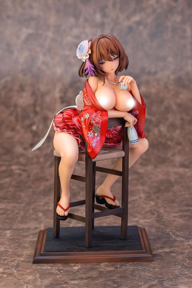 ALPHAMAX- Original Character Pvc Statue 1:6 Kano Ebisugawa illustration by Piromizu Red Ver