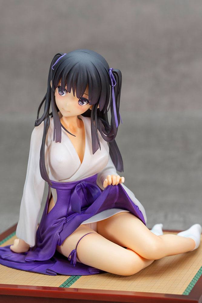 ALPHAMAX- Original Character Pvc Statue 1:6 Hinagiku Mimori Illustration by Kurehito Misaki Purple Ver