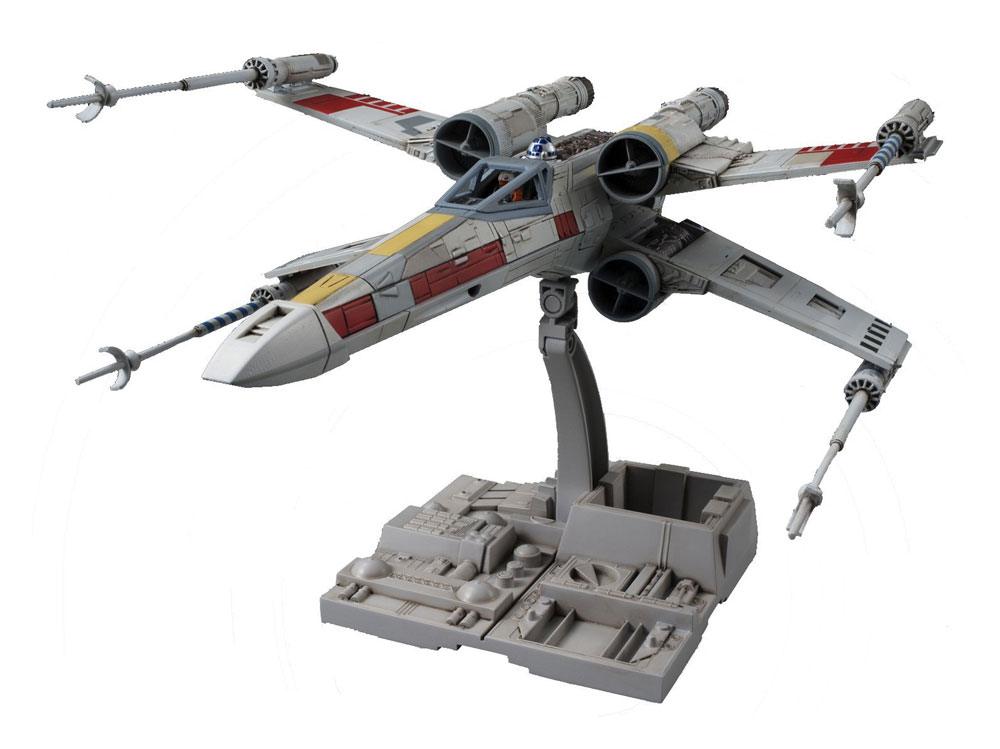 BANDAI MODEL KIT - STAR WARS X-WING STARFIGHTER MODEL KIT 1/72