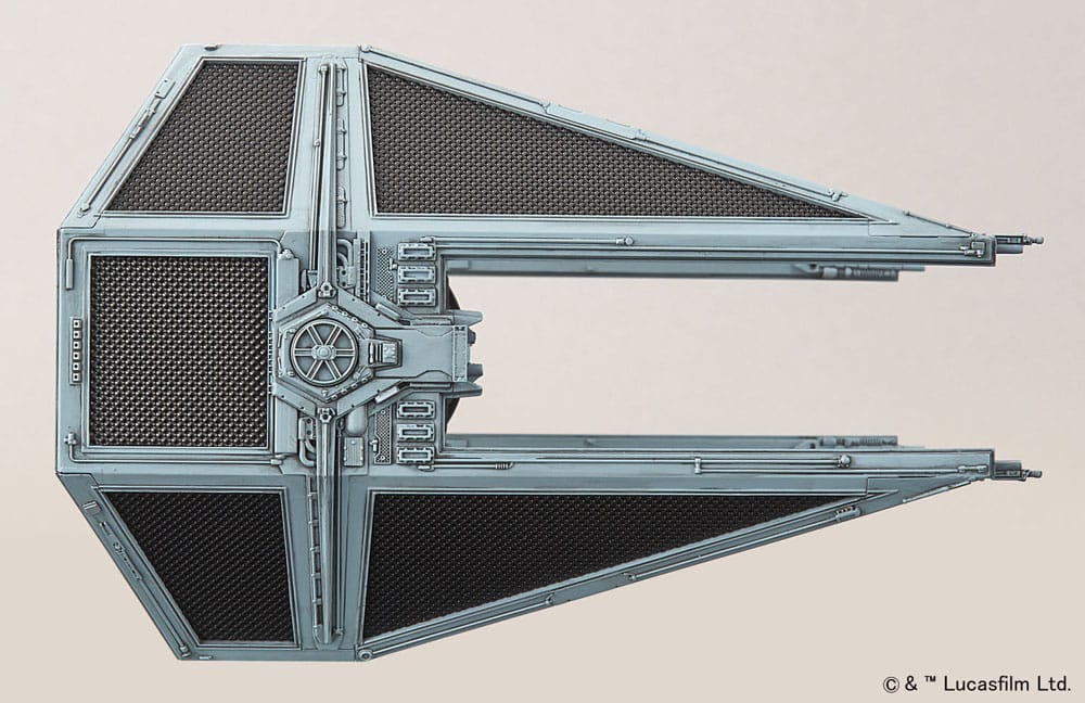 BANDAI MODEL KIT- Star Wars Plastic Model Kit TIE Interceptor 1/72