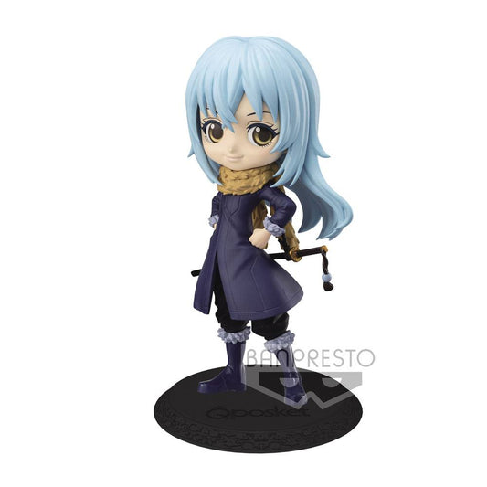 BANPRESTO - That Time I Games of Thrones Reincarnated as a Slime Q Posket Mini Figure Rimuru Tempest Ver A