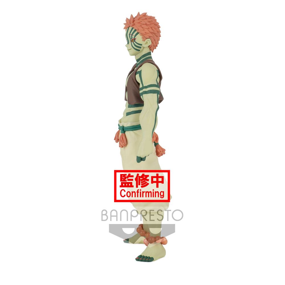 BANPRESTO - Demon Slayer Kimetsu No Yaiba Demon Series Pvc Statue Akaza 17 cm