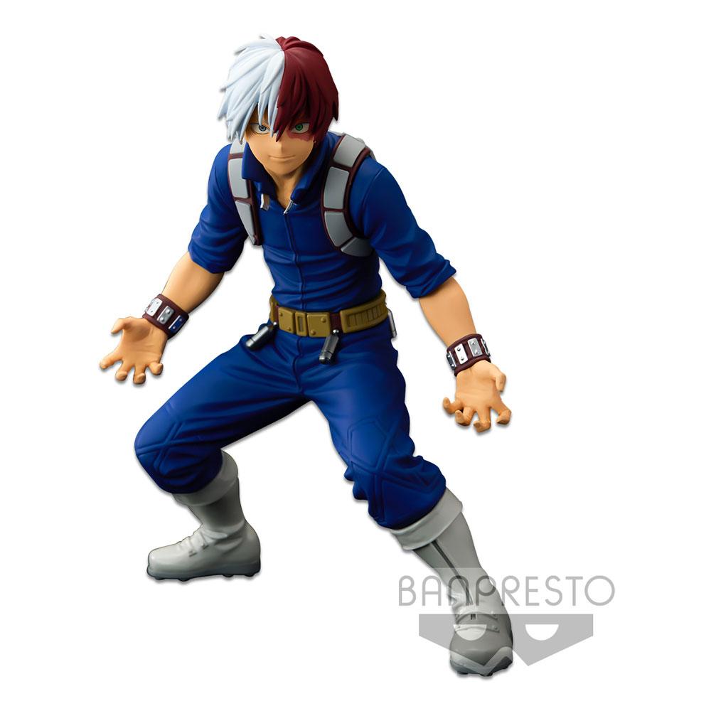 BANPRESTO - My Hero Academia Colosseum Modeling Academy - Super Master Stars Piece Statue hoto Todoroki 21 cm