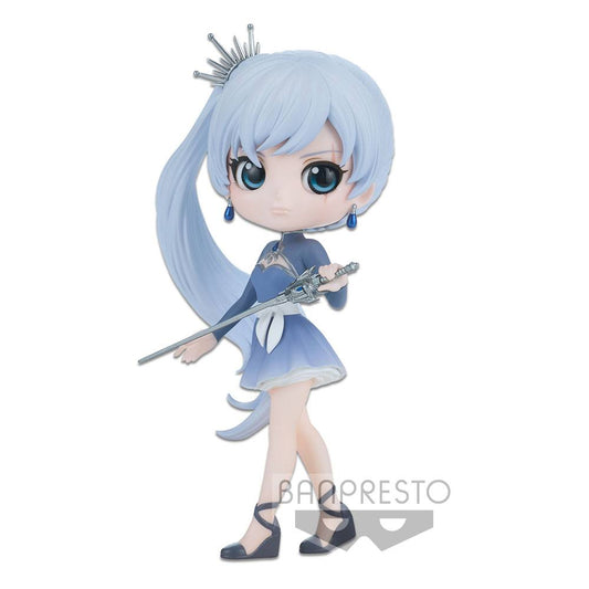 BANPRESTO - RWBY - Q Posket Mini Figure Weiss Schnee 14 cm