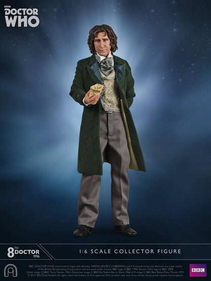 BIG CHIEF STUDIOS - Doctor Who Collector Figure Series Action Figure 1:6 8th Doctor (Paul McGann