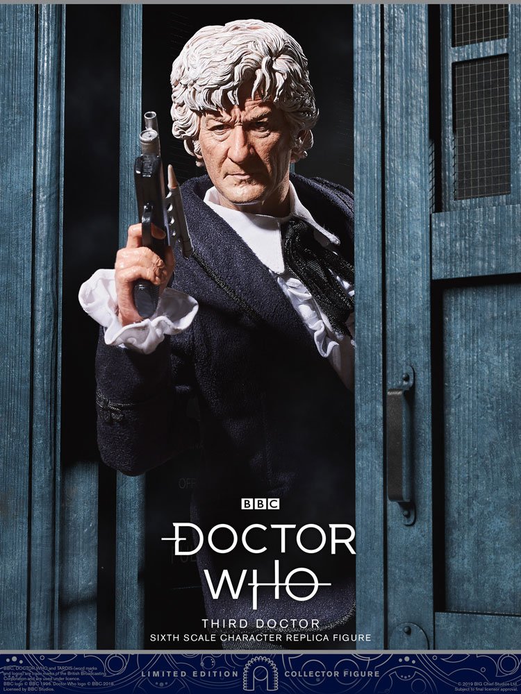 BIG CHIEF - Doctor Who Collector Figure Series Action Figure 1/6 3rd Doctor (Jon Pertwee) Limited Edition