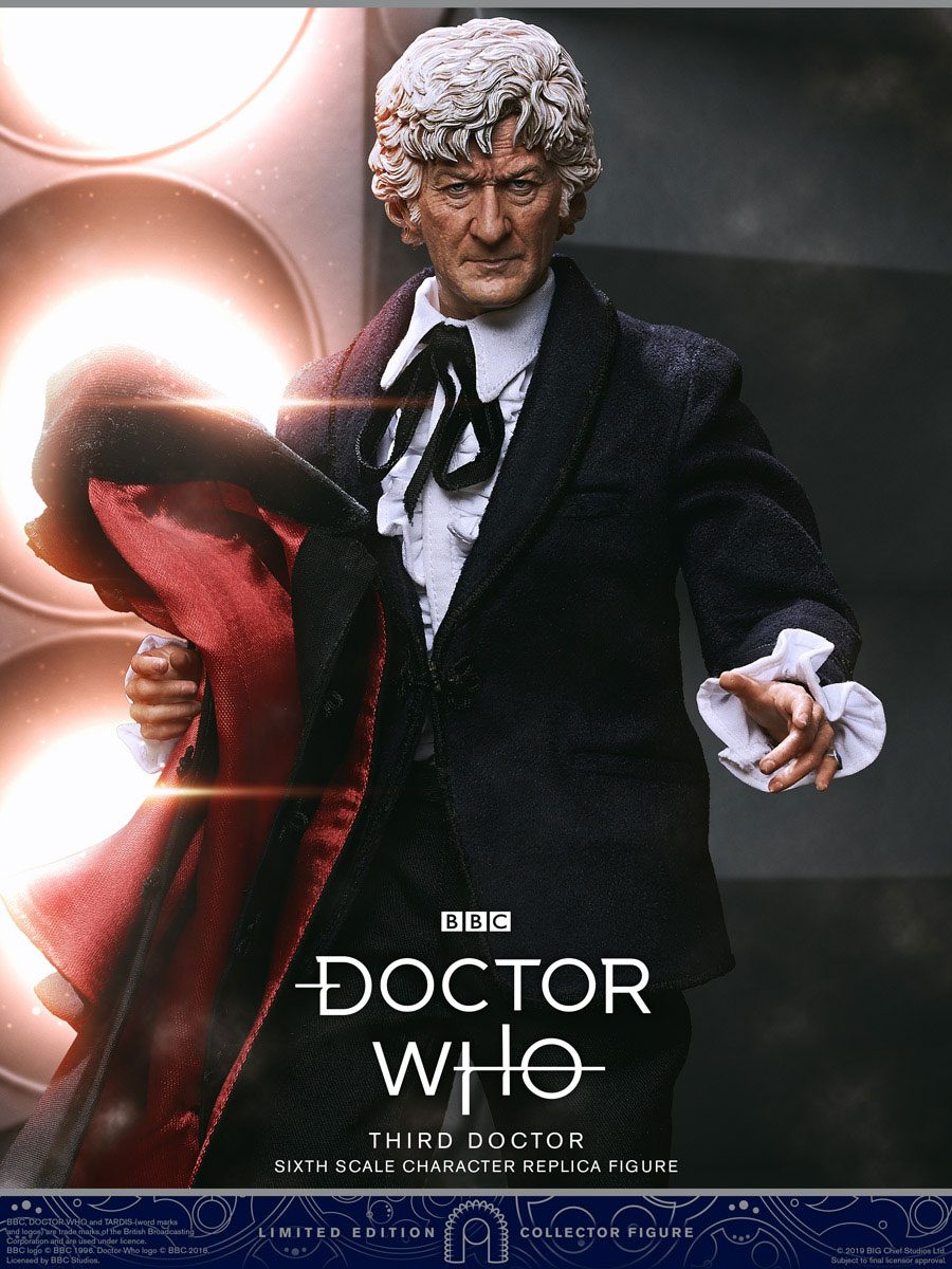 BIG CHIEF - Doctor Who Collector Figure Series Action Figure 1/6 3rd Doctor (Jon Pertwee) Limited Edition