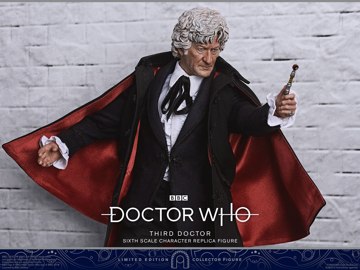 BIG CHIEF - Doctor Who Collector Figure Series Action Figure 1/6 3rd Doctor (Jon Pertwee) Limited Edition