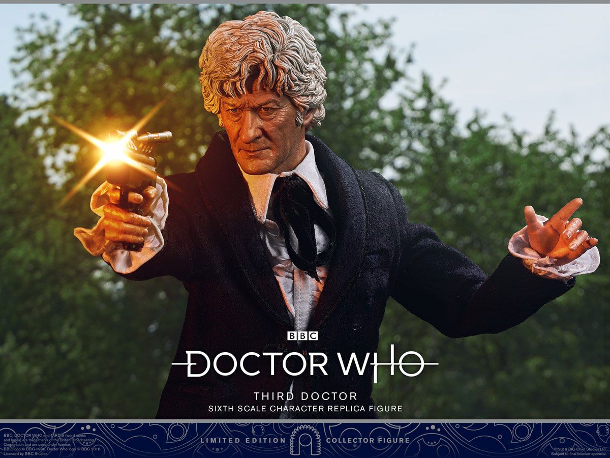 BIG CHIEF - Doctor Who Collector Figure Series Action Figure 1/6 3rd Doctor (Jon Pertwee) Limited Edition