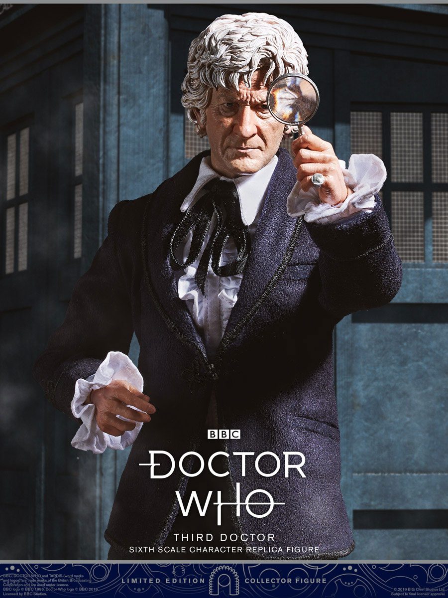 BIG CHIEF - Doctor Who Collector Figure Series Action Figure 1/6 3rd Doctor (Jon Pertwee) Limited Edition