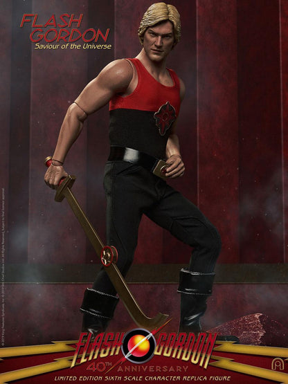 BIG CHIEF STUDIO - Dc  Comics - Flash Gordon Action Figure 1:6 Flash Gordon Limited Edition 40Th Anniversary