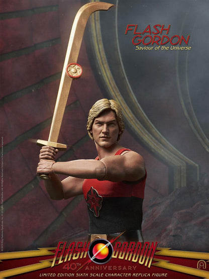 BIG CHIEF STUDIO - Dc  Comics - Flash Gordon Action Figure 1:6 Flash Gordon Limited Edition 40Th Anniversary