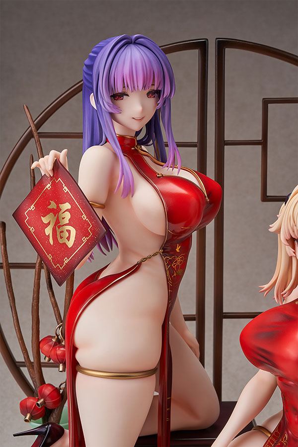 BINDING - Moehime Union Statue 1:4 Bountiful Year Yuri & Stella