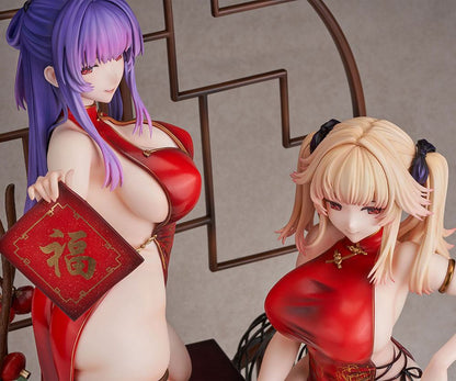 BINDING - Moehime Union Statue 1:4 Bountiful Year Yuri & Stella