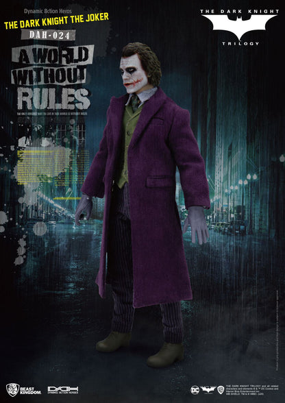 BEAST KINGDOM - Dc Comics - Batman The Dark Knight Dynamic 8ction Heroes Action Figure 1:9 The Joker