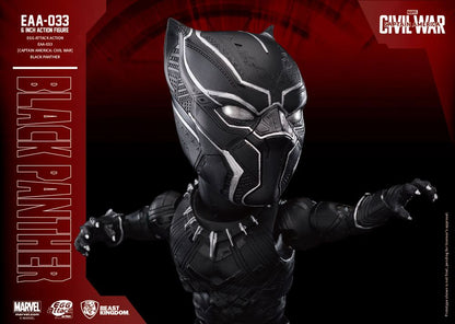 BEAST KINGDOM - Marvel - Captain America Civil War Egg Attack Action Figure Black Panther