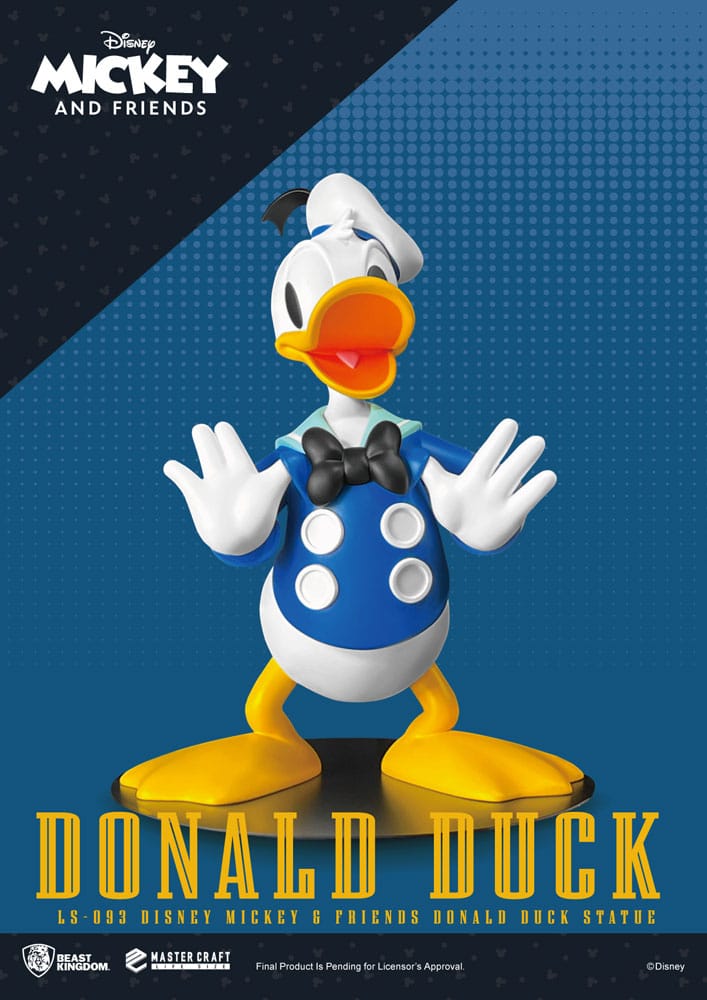 BEAST KINGDOM - Disney - Life-Size Statue Donald Duck