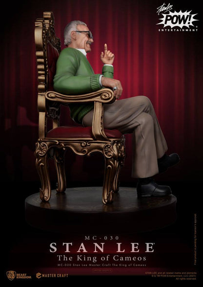BEAST KINGDOM - Stan Lee Master Craft Statue The King of Cameos