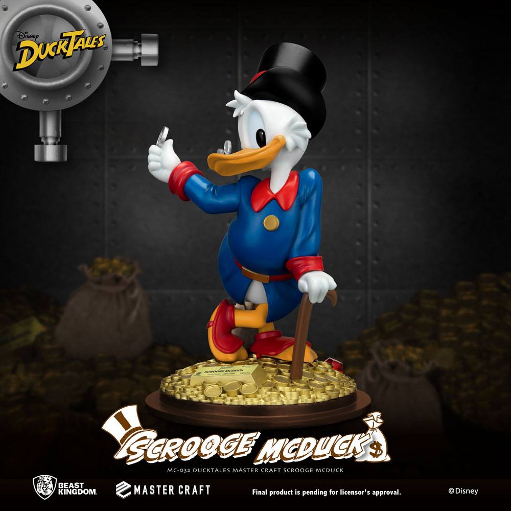 BEAST KINGDOM - Disney - DuckTales Master Craft Statue Crooge McDuck