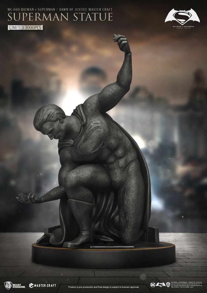 BEAST KINGDOM - Dc Comics - Batman v Superman Dawn of Justice Master Craft Superman