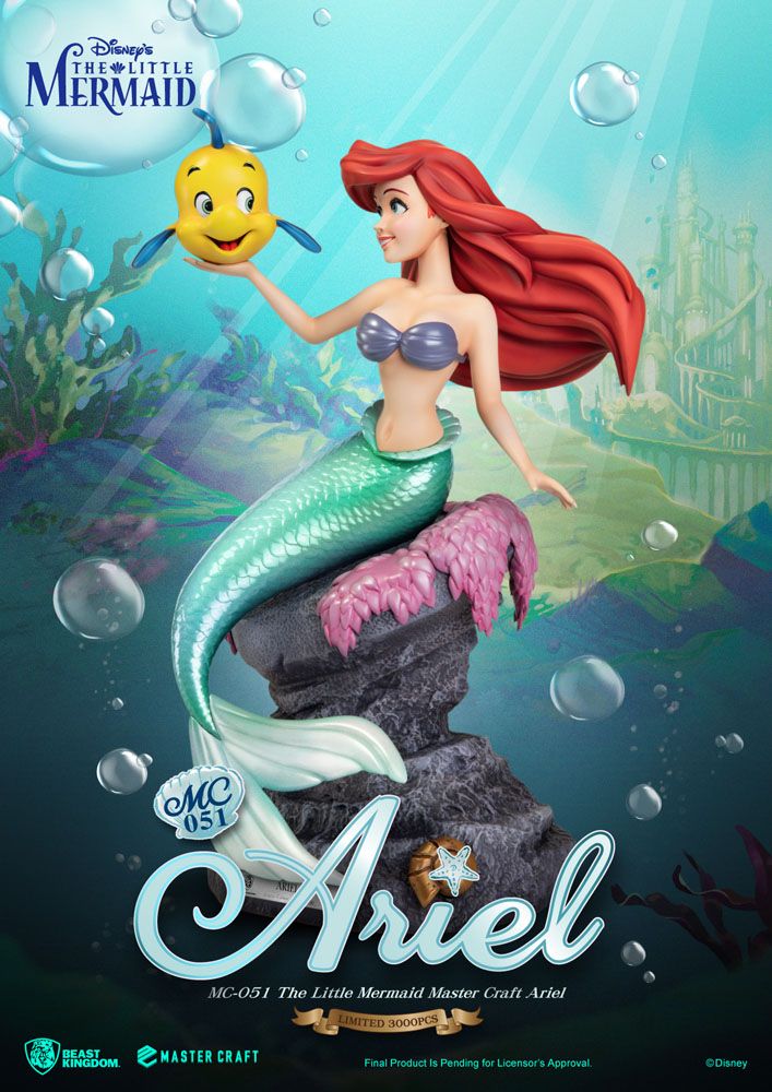 BEAST KINGDOM - Disney - The Little Mermaid Master Craft Statue Ariel