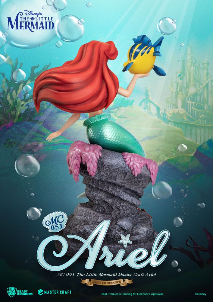 BEAST KINGDOM - Disney - The Little Mermaid Master Craft Statue Ariel