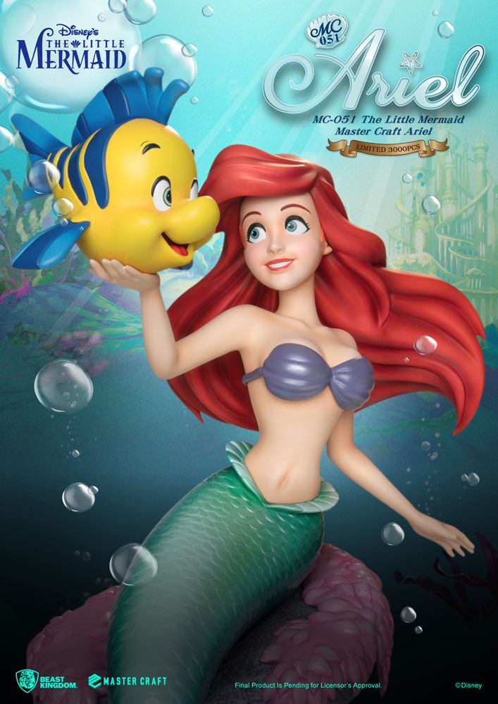 BEAST KINGDOM - Disney - The Little Mermaid Master Craft Statue Ariel
