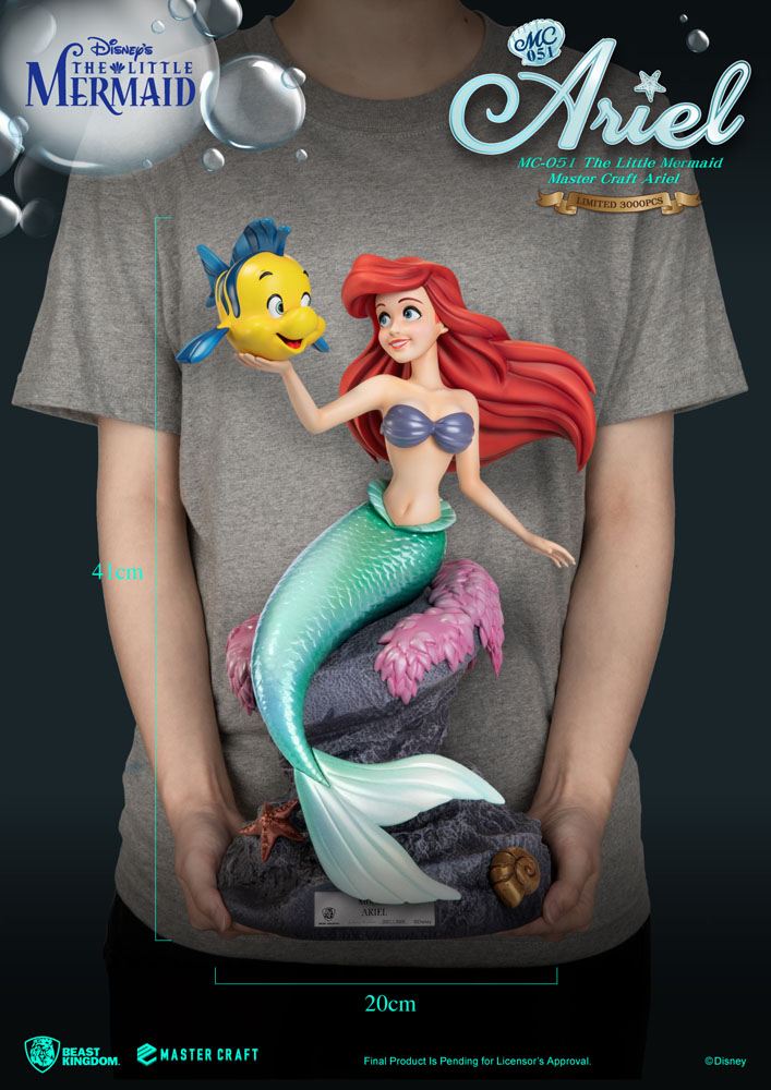 BEAST KINGDOM - Disney - The Little Mermaid Master Craft Statue Ariel