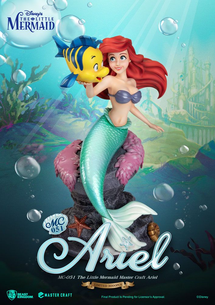 BEAST KINGDOM - Disney - The Little Mermaid Master Craft Statue Ariel