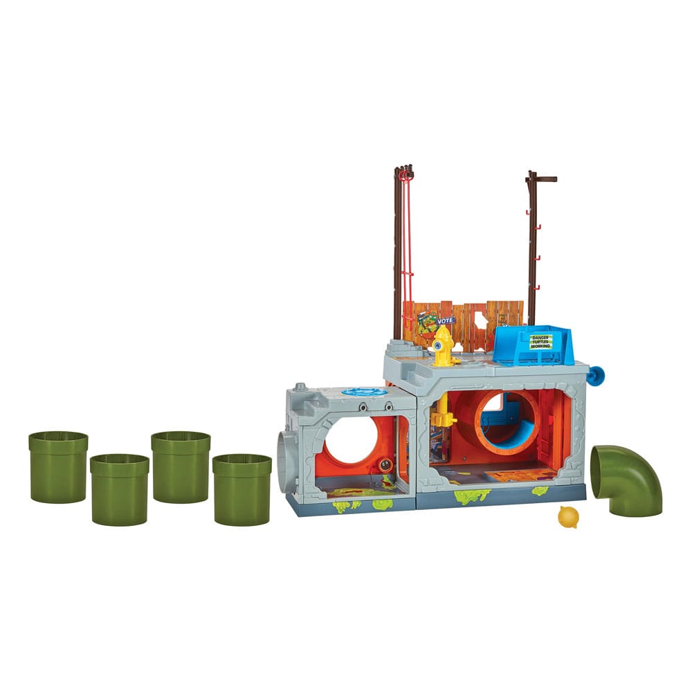 PLAYMATES TOY - Teenage Mutant Ninja Turtles Building Secret Sewer Lid Playset Mutant Module heo EU Exclusive
